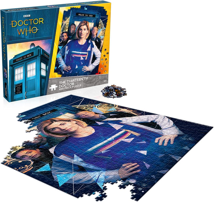 Doctor Who Contemporary 1000 Piece Jigsaw Puzzle Game