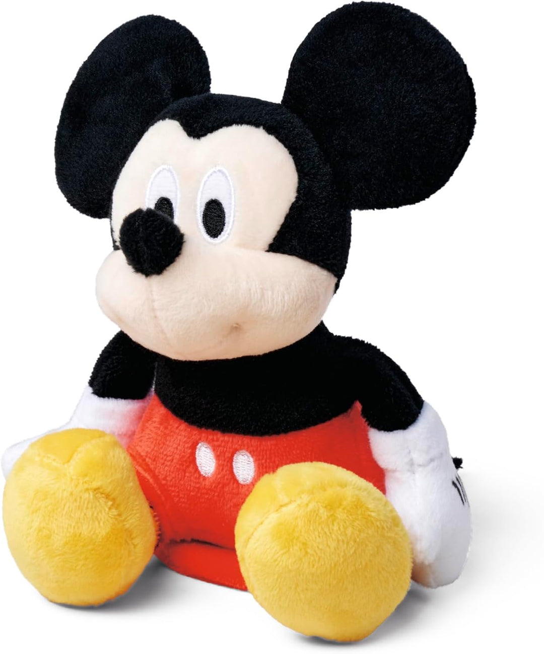 Simba 6315870460 - Disney Micky Maus Schulter-Kuscheltier (12 cm) - Mickey Mouse als magnetische Plü