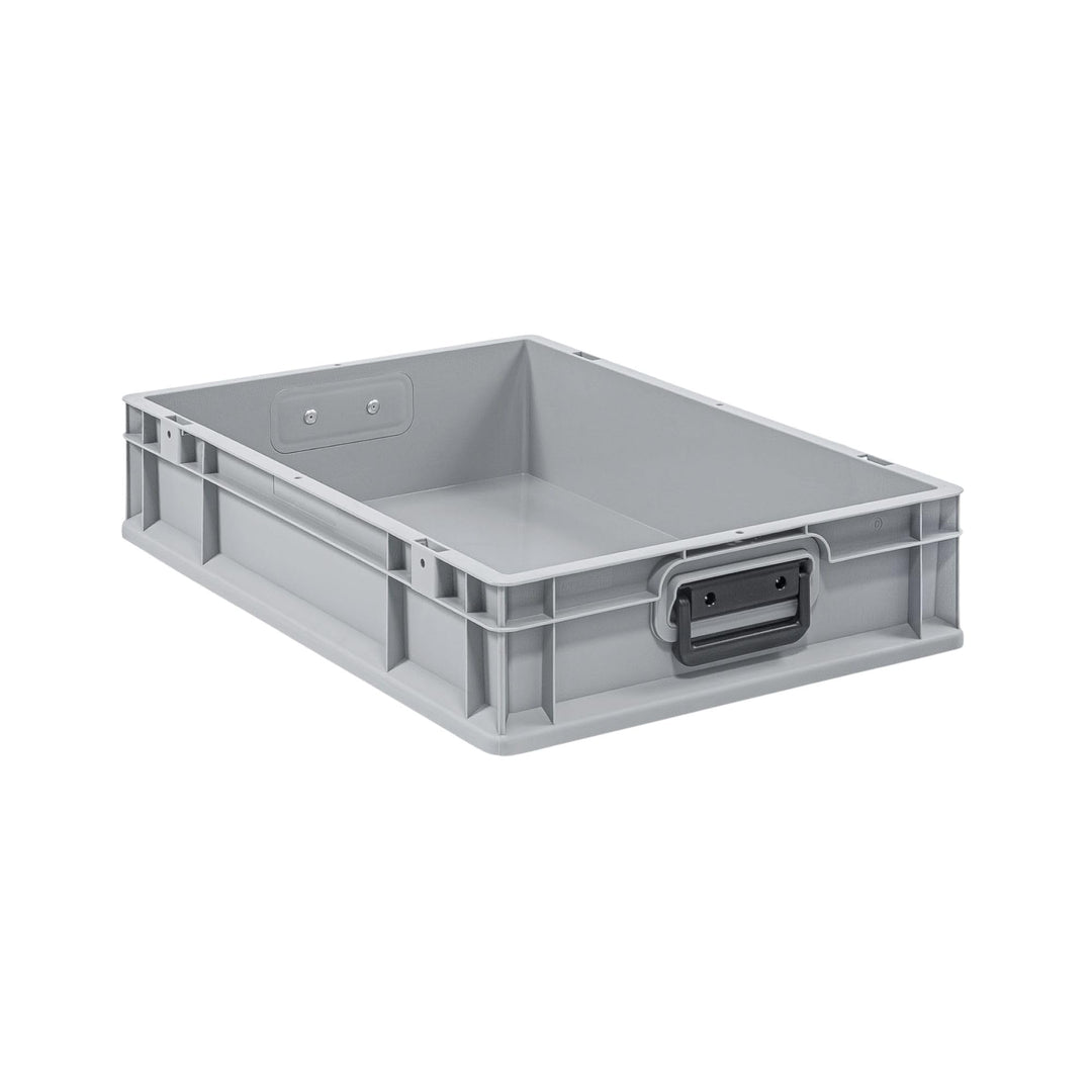PROREGAL Eurobox NextGen Portable Duo | HxBxT 12x40x60cm | 23 Liter | Eurobehälter, Transportbox, Tr