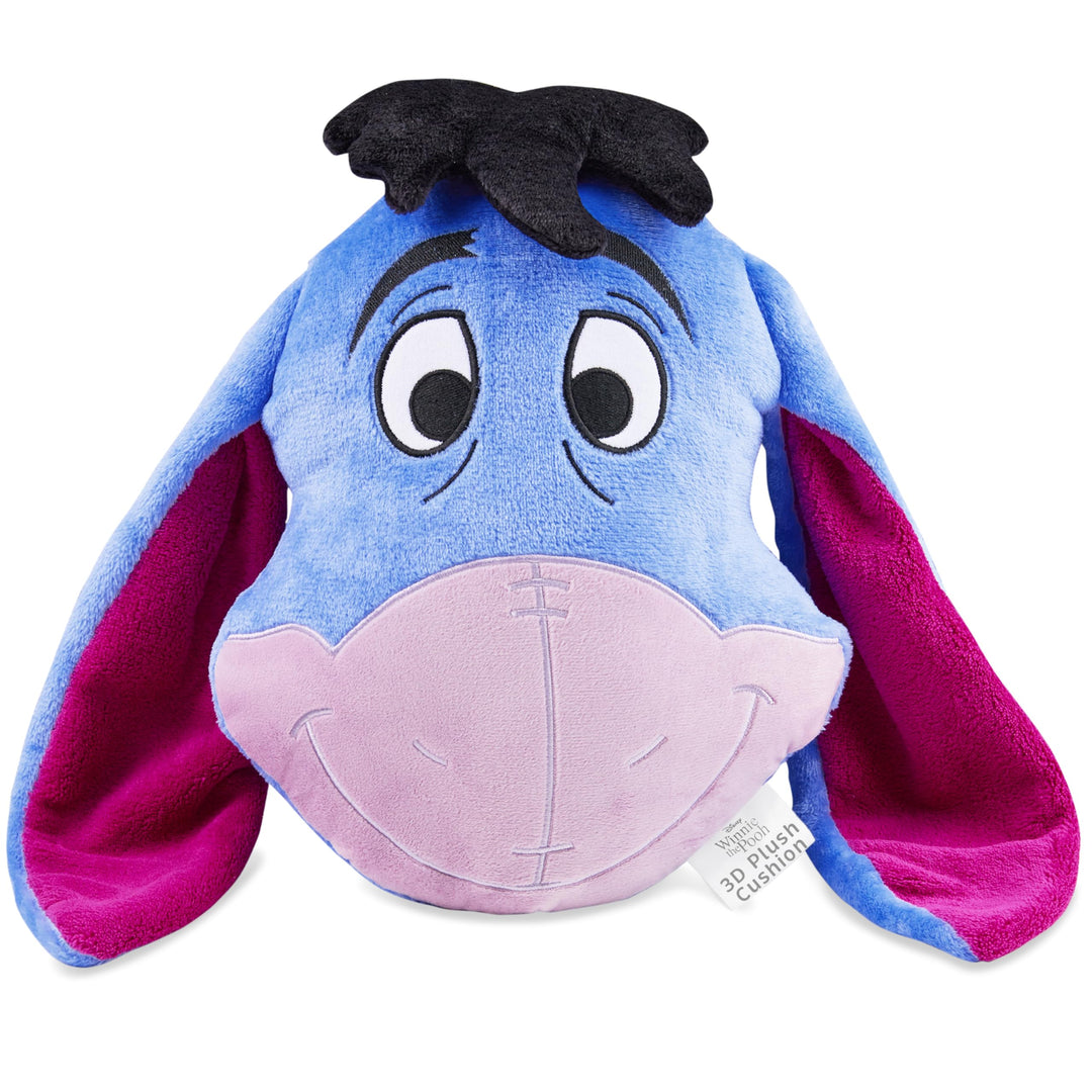Disney Stitch Kuscheltier Plüsch Kissen, 3D Deko Kissen, Weiches Kuschelkissen für Sofa oder Bett, G