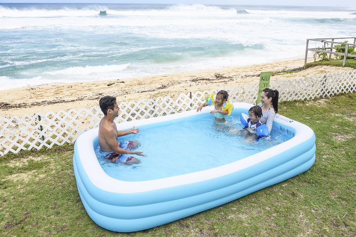Jilong Giant Swimming Pool 305x183x56 cm Familienpool Planschbecken Kinderpool Schwimmbecken Kinder