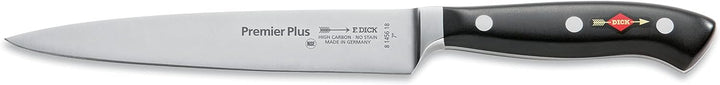 F. DICK Tranchiermesser, Premier Plus (Messer mit Klinge 18 cm, X50CrMoV15 Stahl, nichtrostend, 56°
