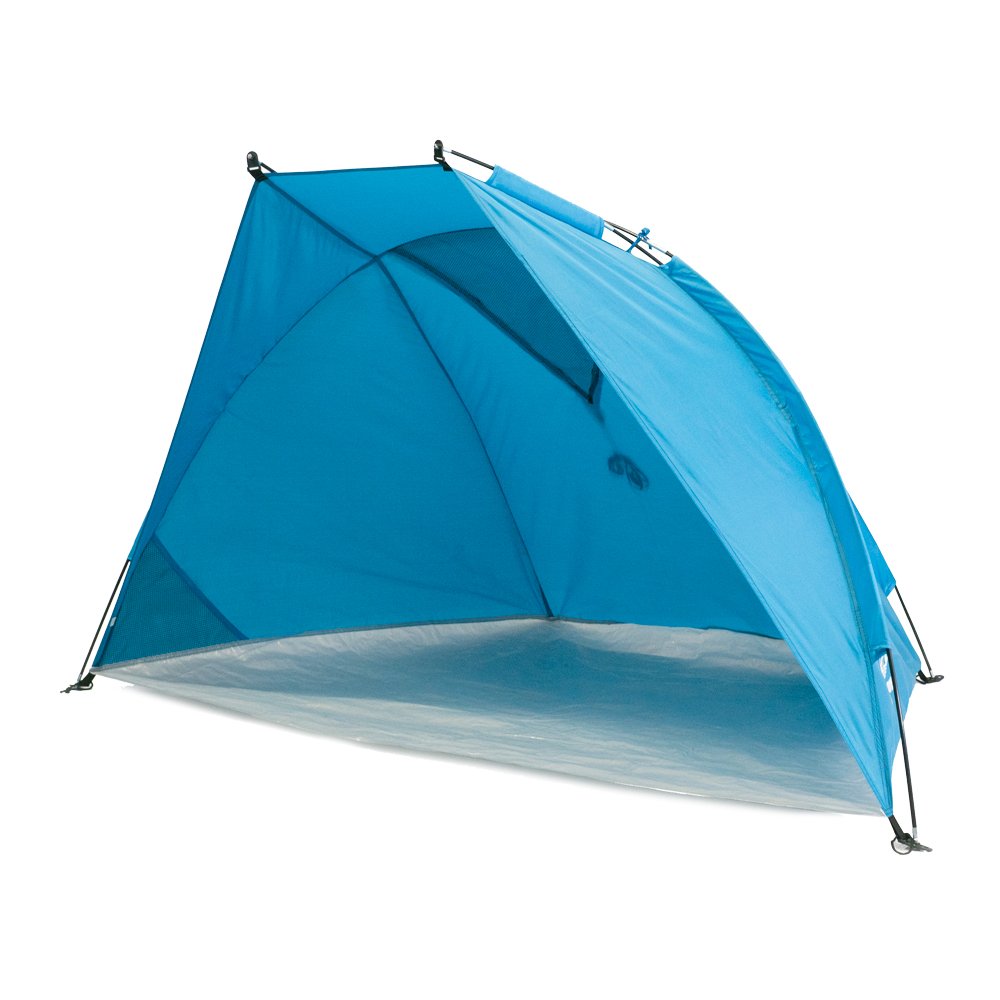 outdoorer Strandmuschel Helios Air - Reise-Strandmuschel mit UV Schutz 80 & verschliessbarem Fenster