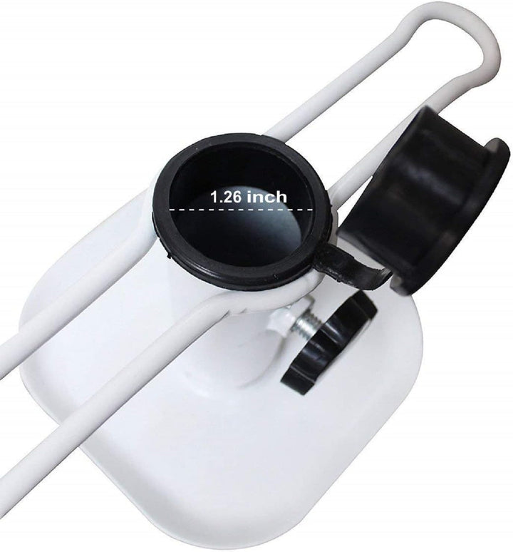 AMMSUN Strandschirm Sandanker, Metall Heavy Duty Outdoor Regenschirm Basis mit Bodenanker Schraube S