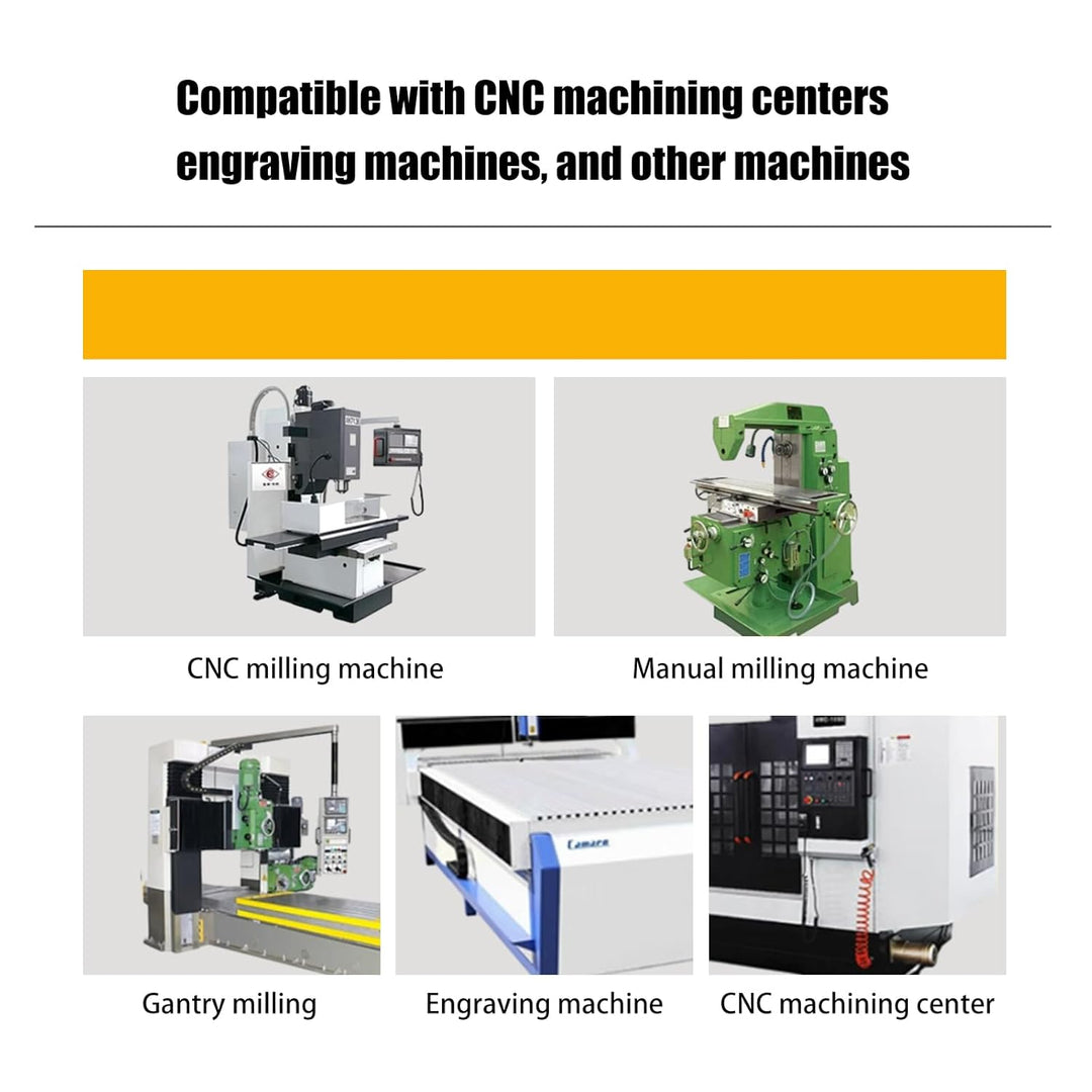 10 Stücke Hartmetall Schaftfräser, 1/8 Schaft Titan Coat CNC Fräser Stückchen Fräser Schnitzsatz, St