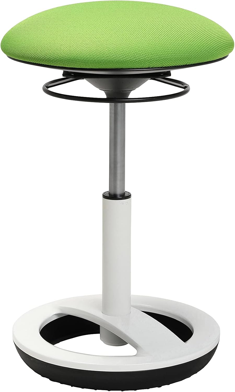 TOPSTAR Sitness Bob, ergonomischer Sitzhocker, Arbeitshocker, Bürohocker mit Schwingeffekt, Sitzhöhe