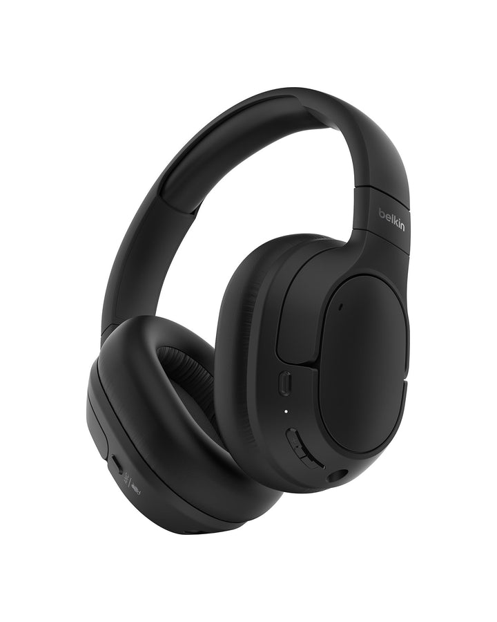 Belkin SoundForm Isolate Noise Cancelling Kopfhörer kabellos Bluetooth Kopfhörer, Headset mit Mikrof