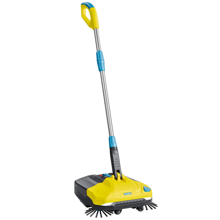 GLORIA Akku-Kehrmaschine EasySweep 18V | Elektrischer Akkubesen & Kehrbesen für Indoor & Outdoor | E