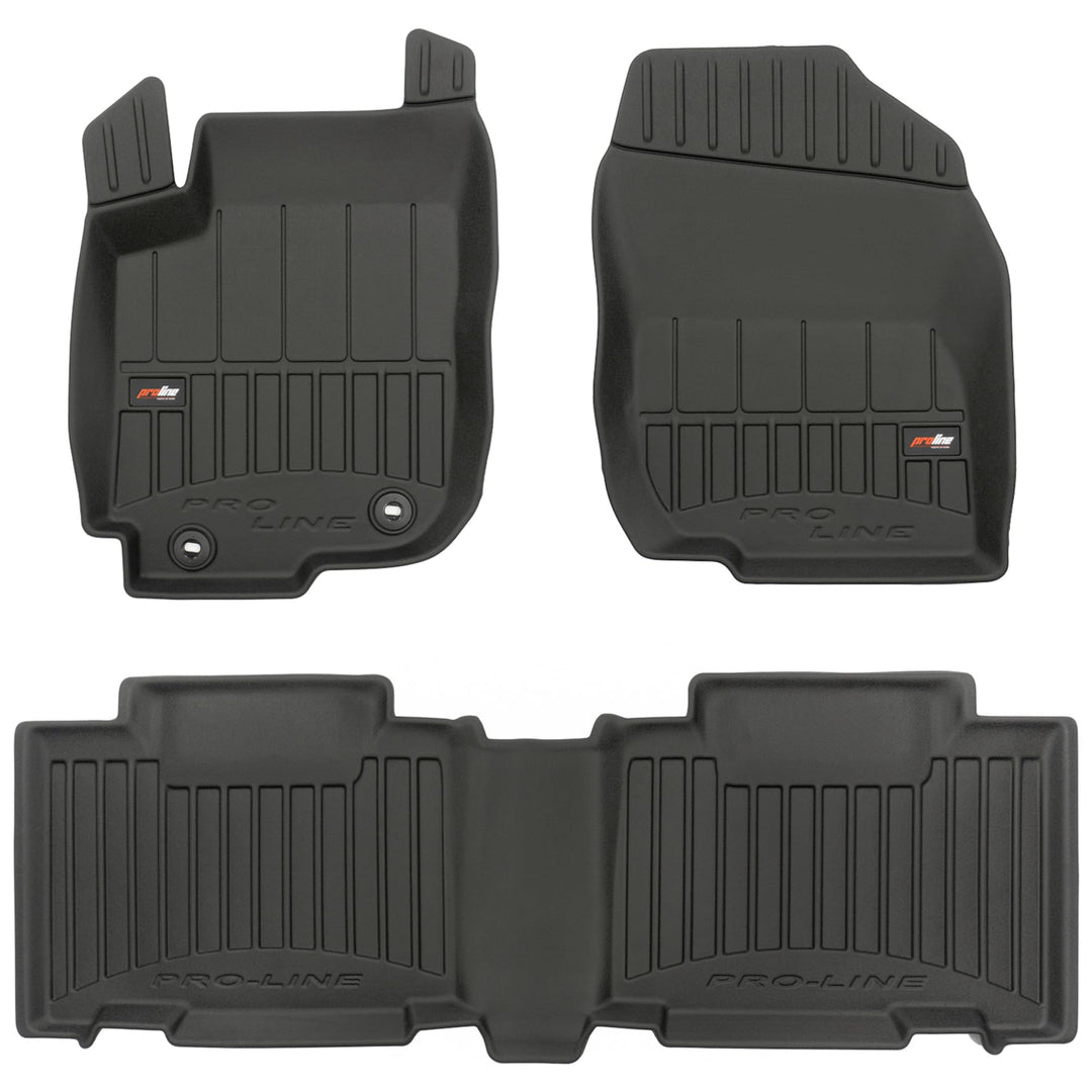 M MOTOS Gummimatten Auto Fussmatte passt für Toyota RAV4 IV 2013-2019 Verbessern Sie Ihren Reisekomf