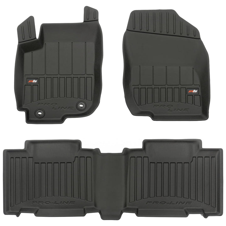 M MOTOS Gummimatten Auto Fussmatte passt für Toyota RAV4 IV 2013-2019 Verbessern Sie Ihren Reisekomf