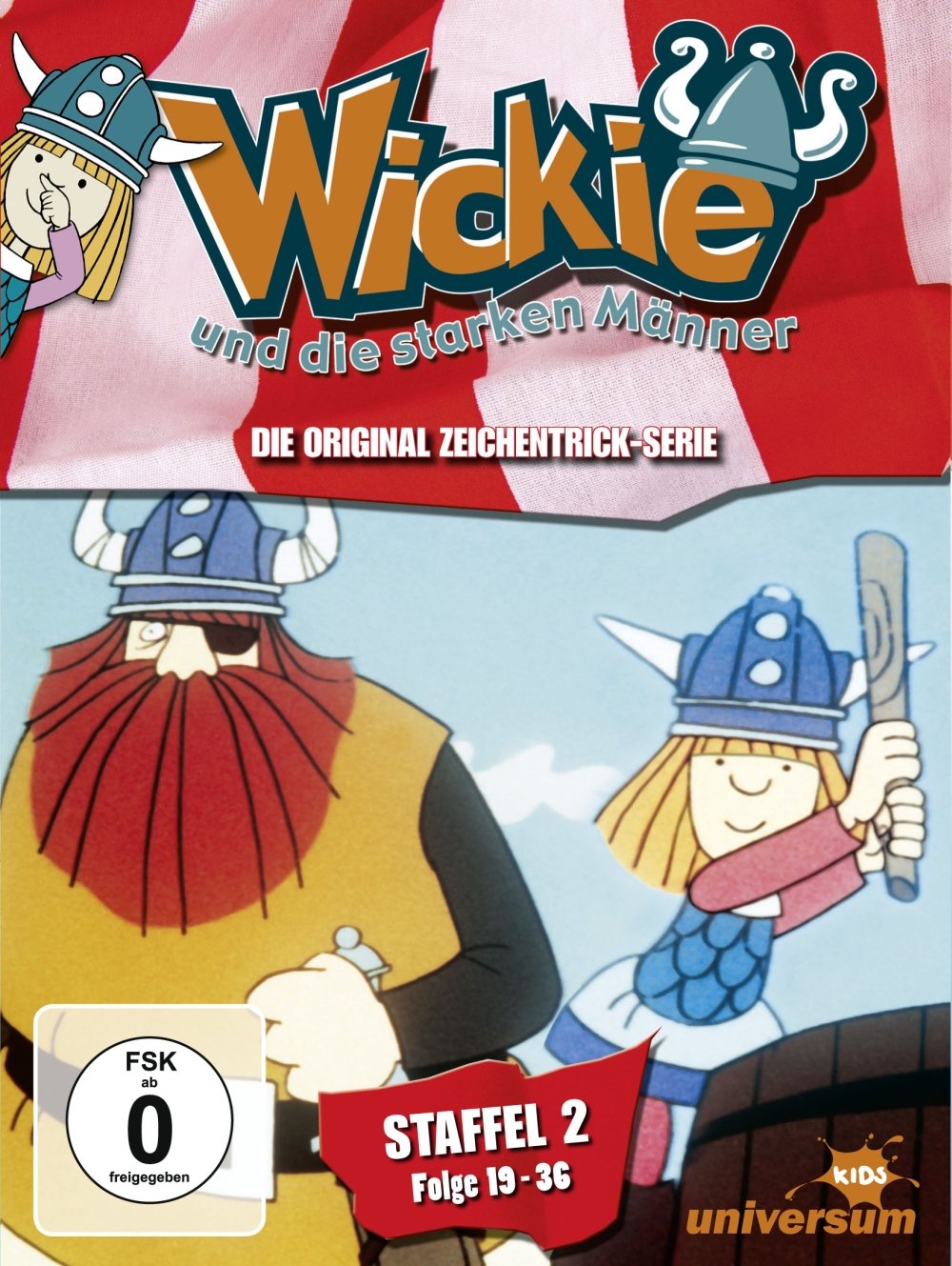 Wickie und die starken Männer - TV-Serie 2/Episode 19-36 [3 DVDs], DVD