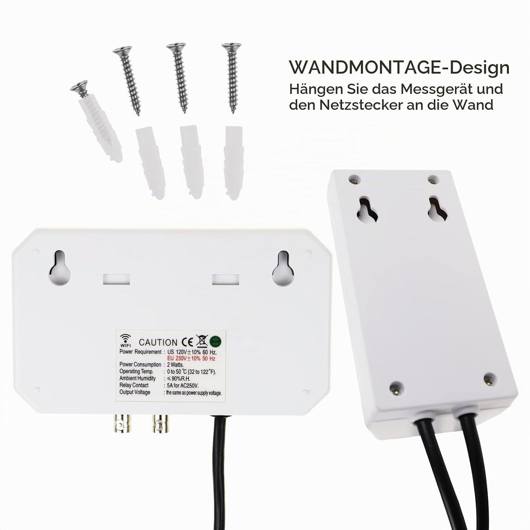 Digitaler PH/ORP-Controller zur Genauen Prüfung der Wasserqualität 3-in-1-Controller, 3-in-1-Control