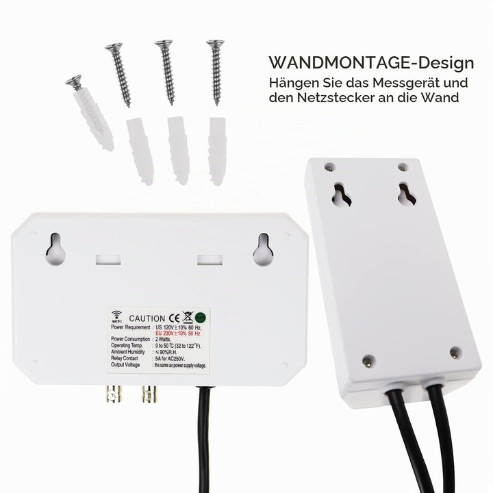 Digitaler PH/ORP-Controller zur Genauen Prüfung der Wasserqualität 3-in-1-Controller, 3-in-1-Control
