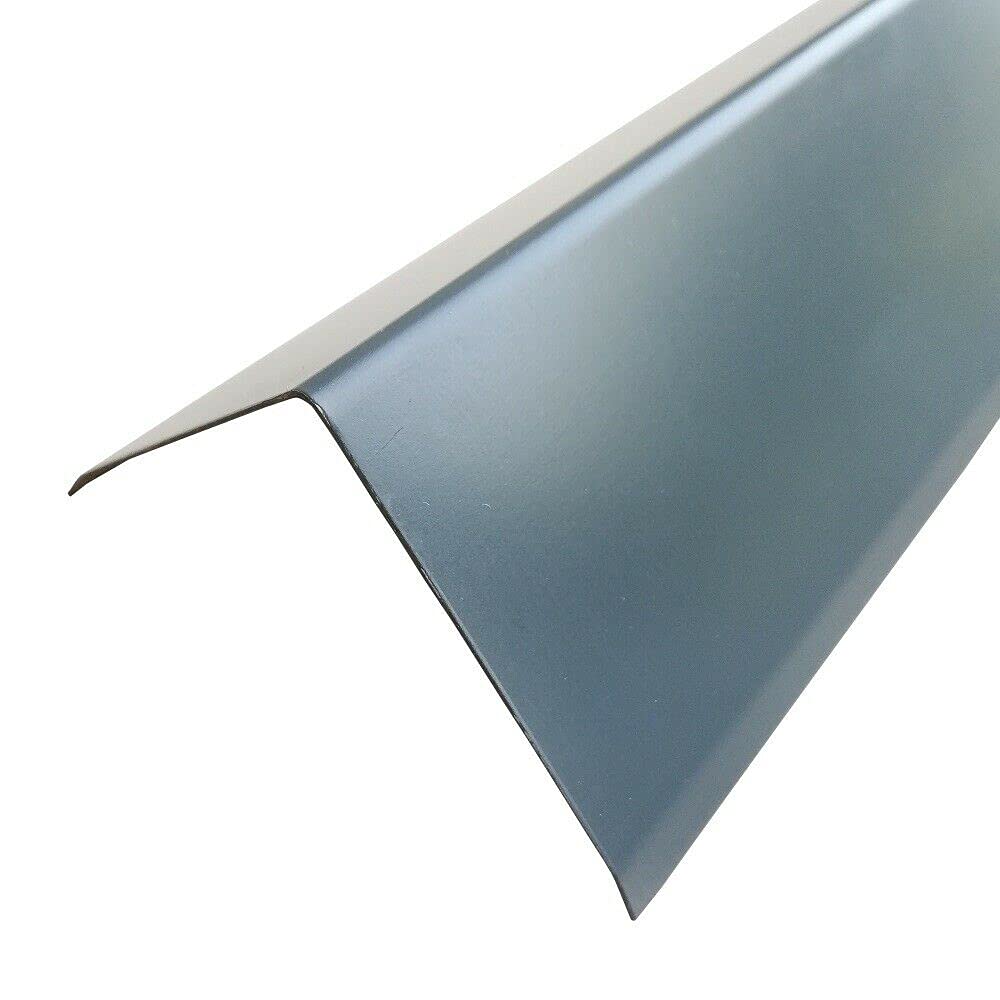 Alu Winkel 3-FACH Anthrazit, 3000mm Aluminium Winkel, Dekor aussen 250x250 mm Schenkelinnenmass aus
