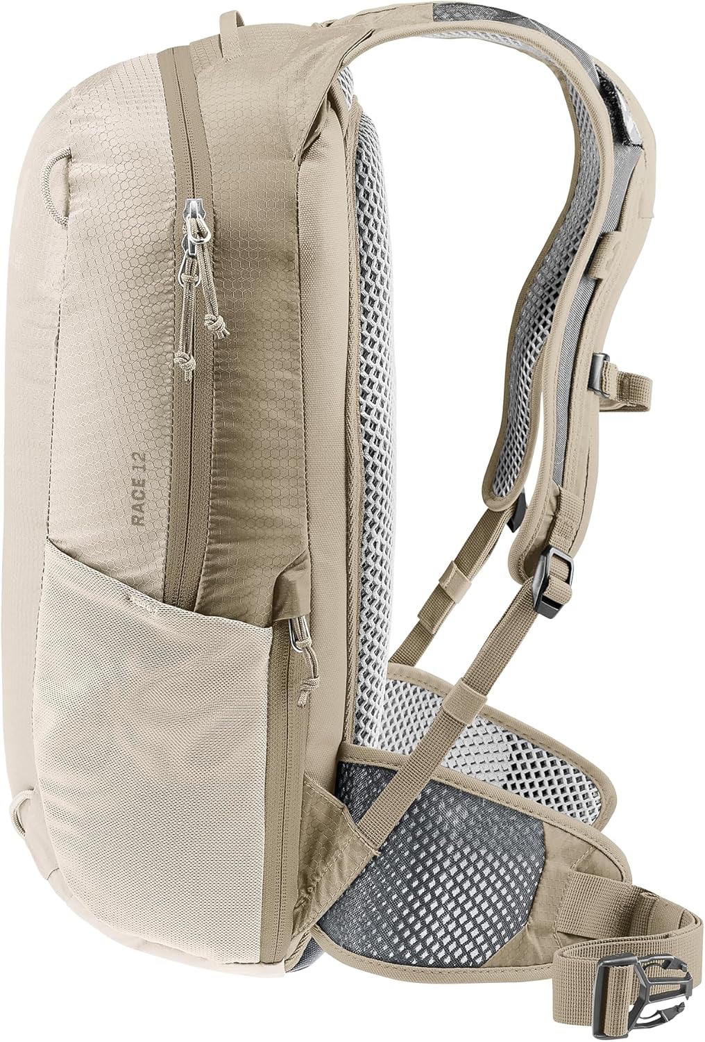 deuter Unisex Race 12 Fahrradrucksack (1er Pack) 12 L Alu-greystone, 12 L Alu-greystone