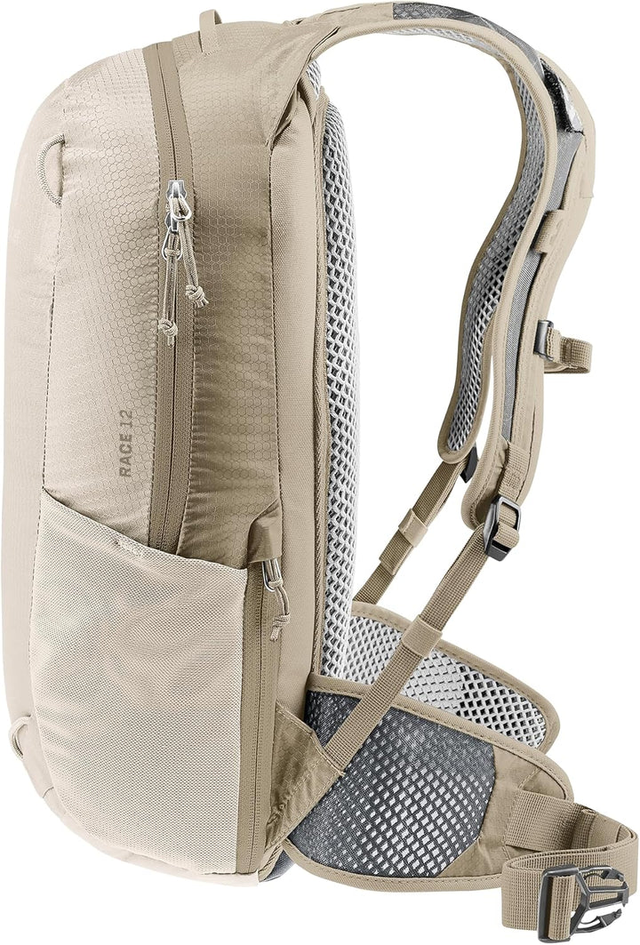 deuter Unisex Race 12 Fahrradrucksack (1er Pack) 12 L Alu-greystone, 12 L Alu-greystone
