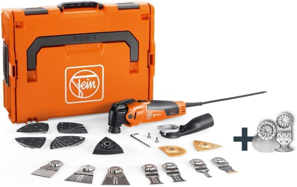 Fein MultiMaster 500 PLUS Edition M (Multifunktionswerkzeug für Ausbau/Renovierung, Multitool zum Sä
