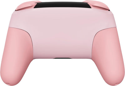 eXtremeRate Griff Hülle Set kompatibel mit Nintendo Switch Pro Controller, DIY-Ersatz Front Case/Bac