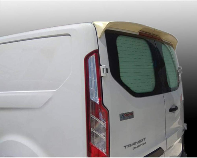 AUTO-STYLE Dachspoiler kompatibel mit Ford Transit Custom 2012- (mit 2 Hecktüre) (PU)