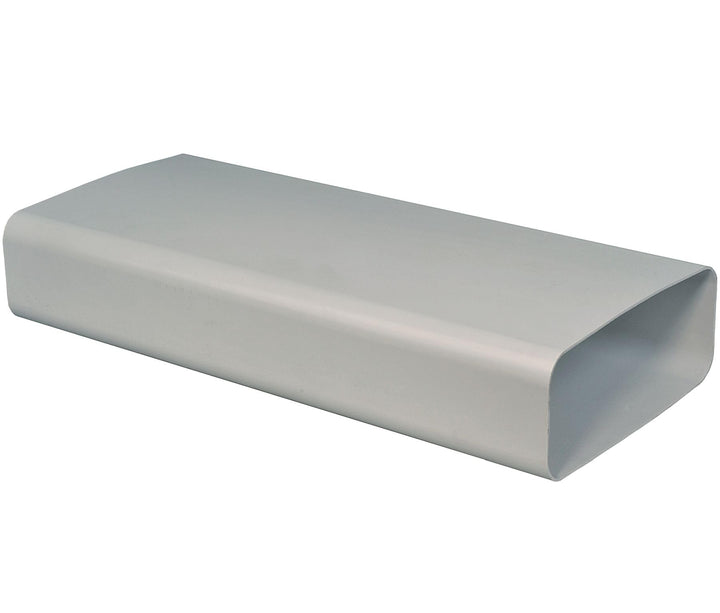 Vogt Flachkanalsystem 150 optimAIRo Vierkantrohr weiss 1000 x 222 x 89 mm, Kunststoff