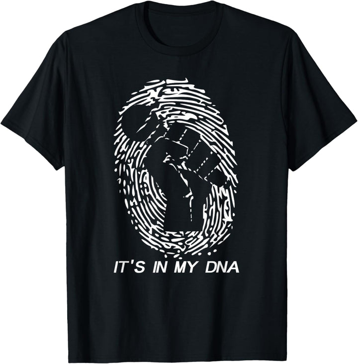 Sänger-Mikrofon – It's In My DNA Shirt Geschenk für Sänger T-Shirt