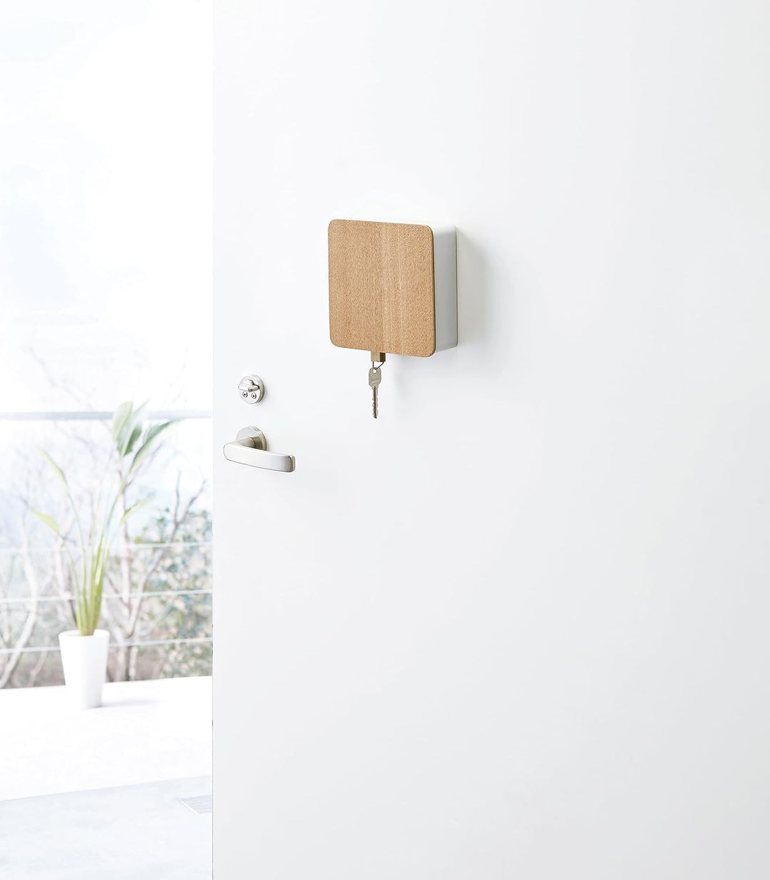 Magnetic key box - Rin - natural Einheitsgrösse Weiss, Einheitsgrösse Weiss