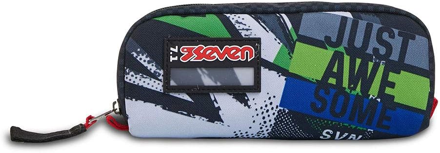 Seven Federmäppchen, Mäppchen, Federtasche für Schreibwaren, Mädchen&amp;Jungen, Schule und Gymnasium, T