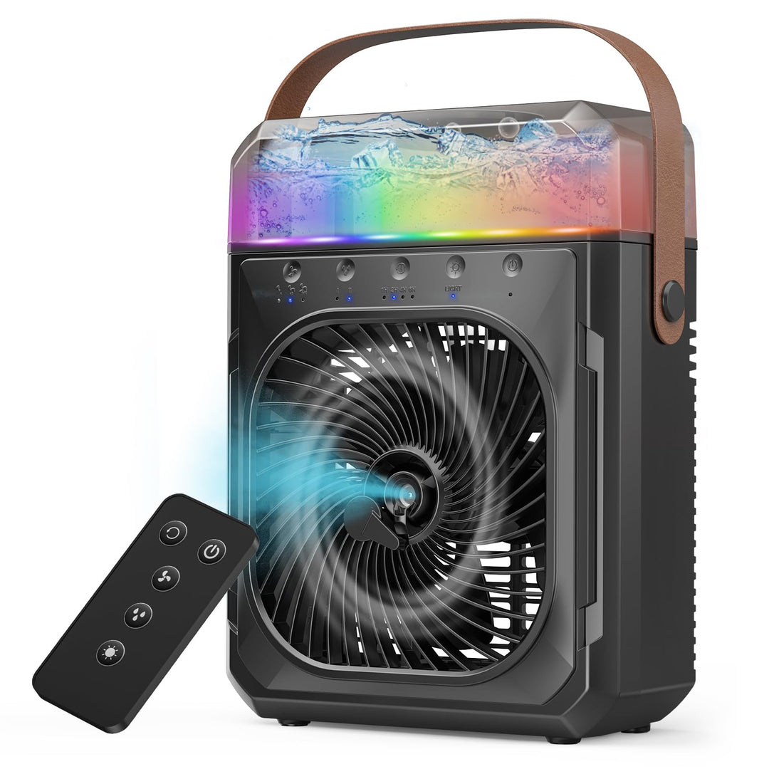 Desktop Nebelventilator,20000mAh,Akku Ventilator,1200mL Wassertank