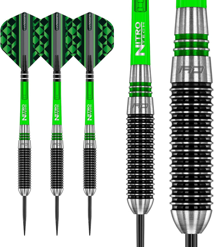 RED DRAGON Titan 2 Tungsten Darts Set with Flights and Stems 36.0 Gramm, 36.0 Gramm