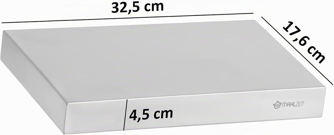 Mahlzeit Kühl Servierplatte | 32,5 x 17,6 x 4,5 cm, Serviertablett für GN 1/3 | Kühltablett, Gastro