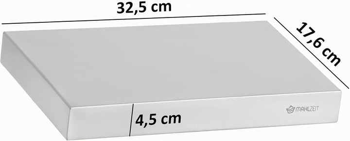 Mahlzeit Kühl Servierplatte | 32,5 x 17,6 x 4,5 cm, Serviertablett für GN 1/3 | Kühltablett, Gastro