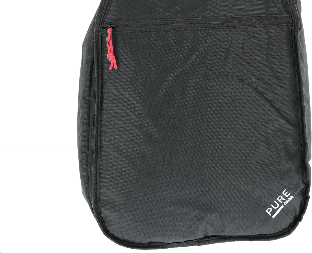 PURE GEWA Gitarren Gig-Bag Serie 110 für Westerngitarre , Softgriff gepolstert, grosse Notentasche,