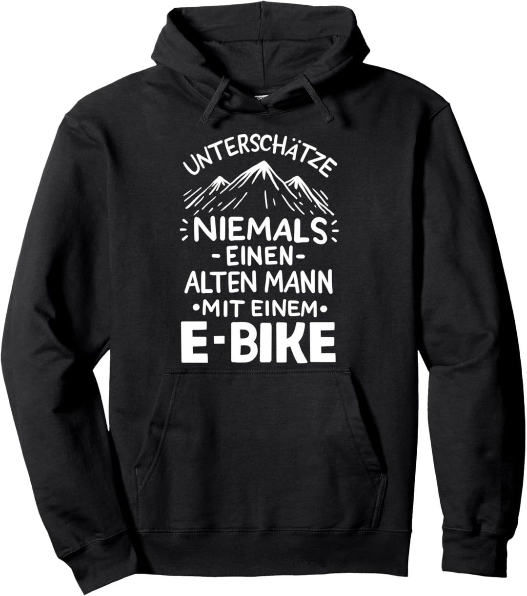 E-Bike E-Fahrrad Elektrisches Pullover Hoodie