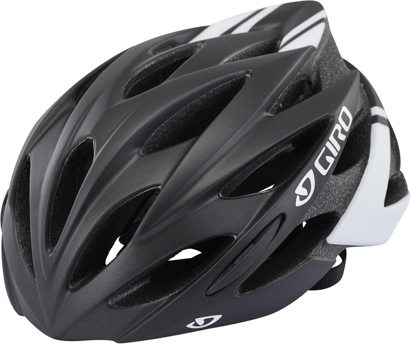 Giro Unisex Fahrradhelm Savant 51-55 cm Matte Black/White, 51-55 cm Matte Black/White