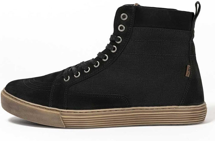 John Doe Neo Sneaker Damen Motorradschuhe - Wasserdicht - Leder - Schwarz 38 EU Schwarz Braun, 38 EU