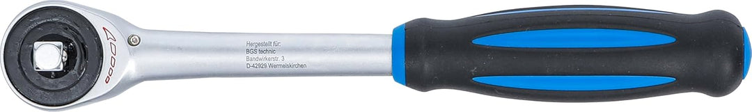 BGS 106 | Umschaltknarre mit Drehgriff | feinverzahnt | 10 mm (3/8") | ergonomisch | rutschfest | Kn