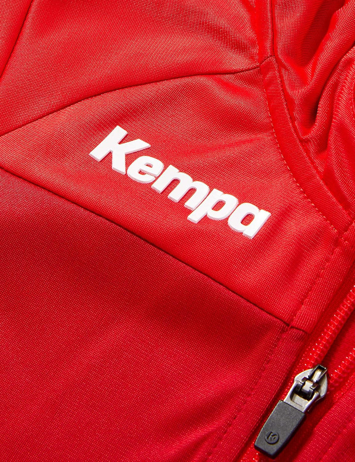 Kempa Kinder Prime Multi Jacke, chilirot/Rot, 128