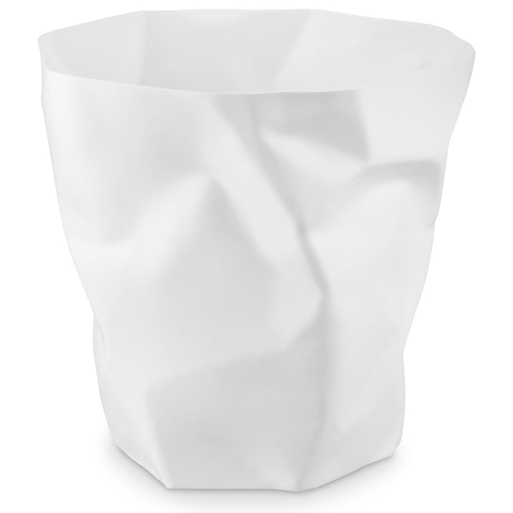 Essey Design Papierkorb, Bin Bin, Design Mülleimer für Büro und Bad, 14 Liter, weiss, weiss