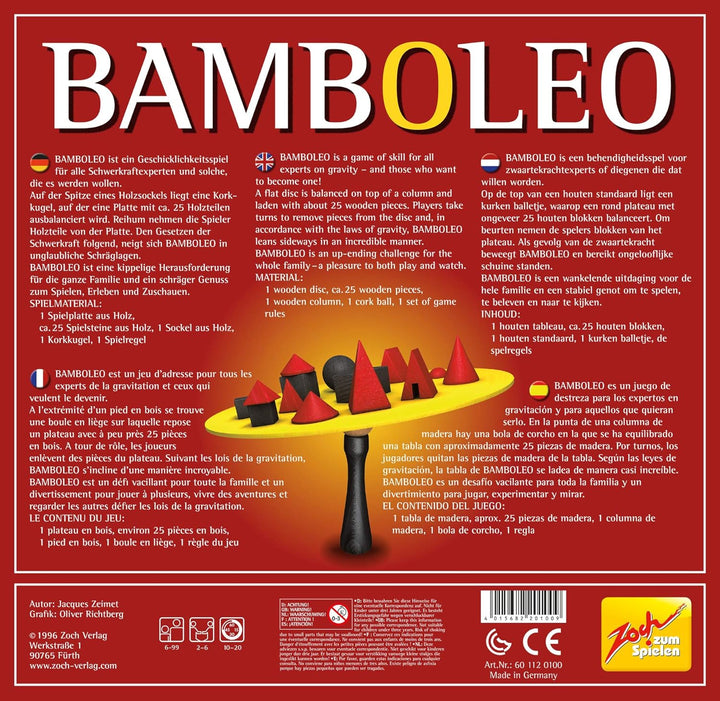 Zoch 601120100 - Bamboleo, Familienspiel