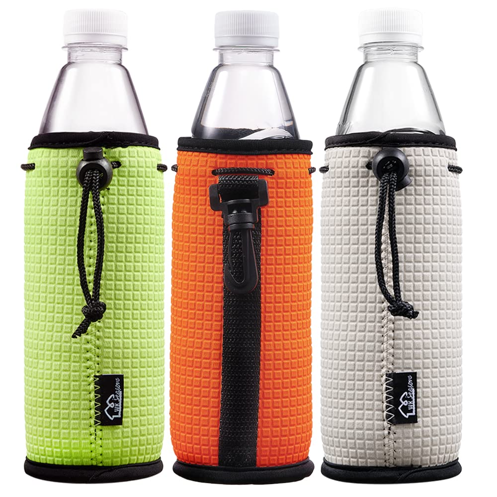 WKieason 16-18oz Neoprene Water Bottle Sleeves Insulators Beverage Bottle Can Sleeves Covers Beer Bo