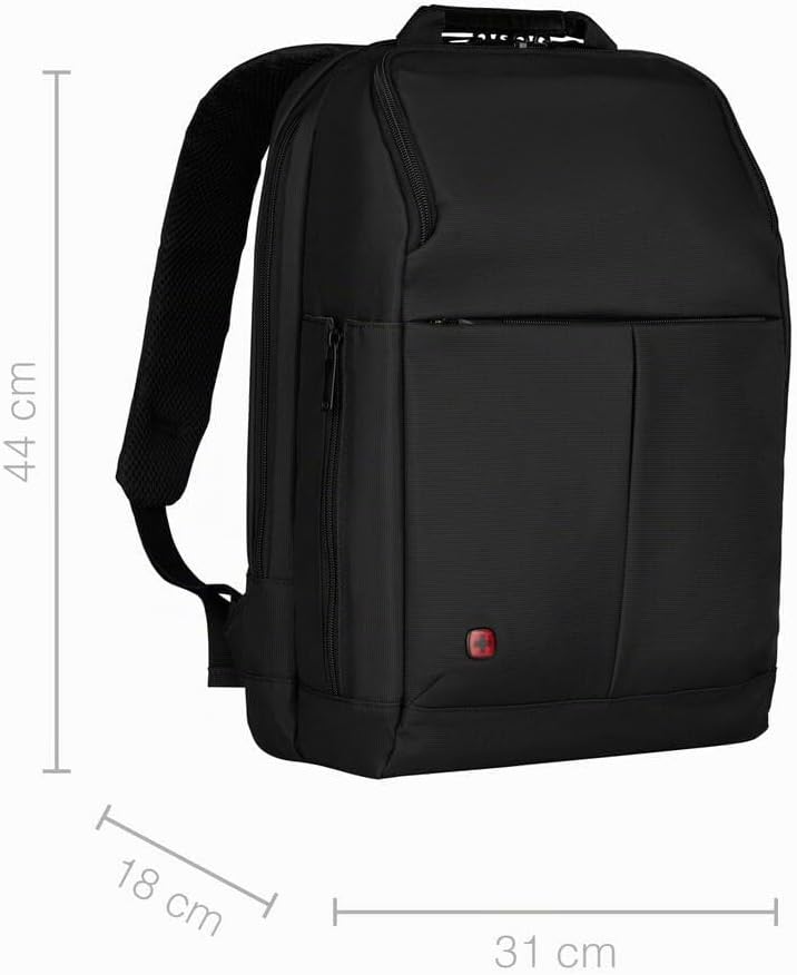 WENGER Reload 16 Laptop-Rucksack mit Tabletfach bis 10 Zoll, Notebook bis 16 Zoll, Organizer, 16 l,