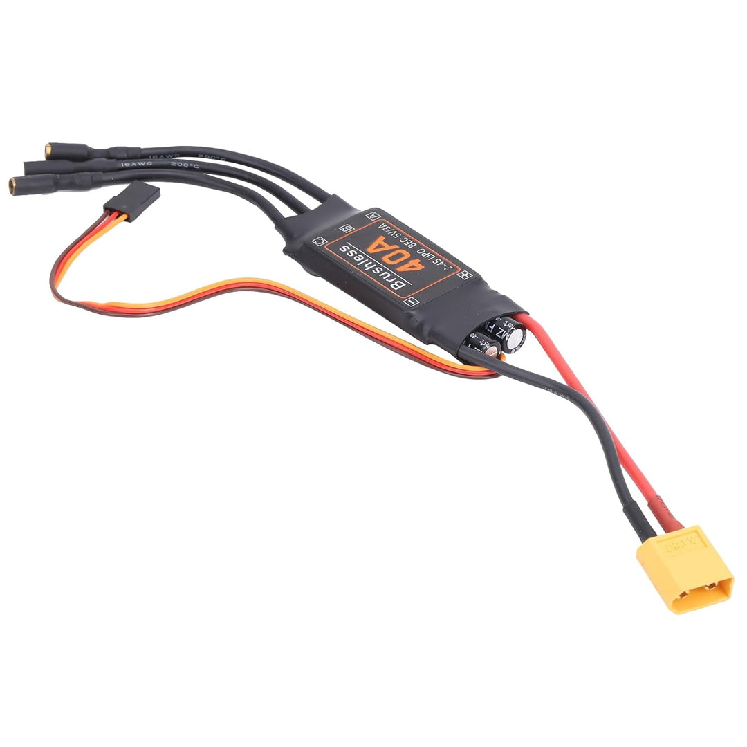 40A ESC Regler, Drohne RC Brushless, LiPo Akku 2-4S, BEC Drosselkalibrierung, Flugzeug Modellbau, FP