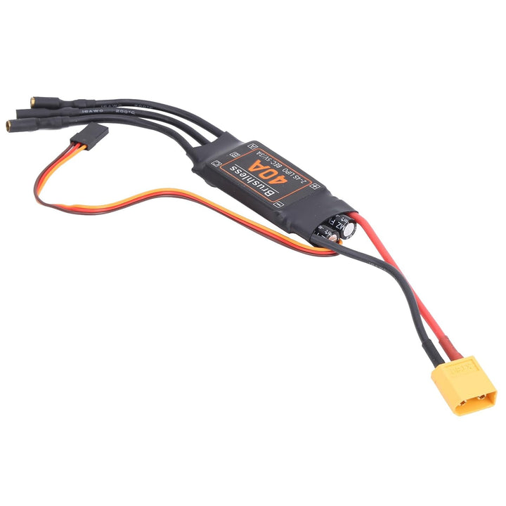40A ESC Regler, Drohne RC Brushless, LiPo Akku 2-4S, BEC Drosselkalibrierung, Flugzeug Modellbau, FP