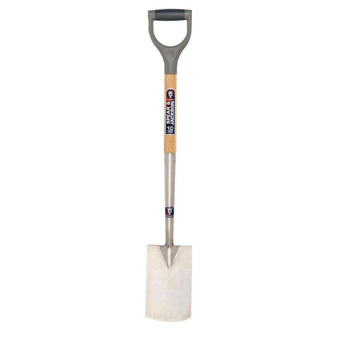 Spear & Jackson 1161BS Neverbend Rostfreier Damenspaten Border Spade, Border Spade