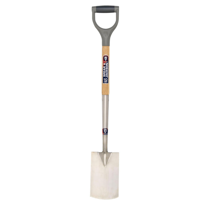 Spear & Jackson 1161BS Neverbend Rostfreier Damenspaten Border Spade, Border Spade