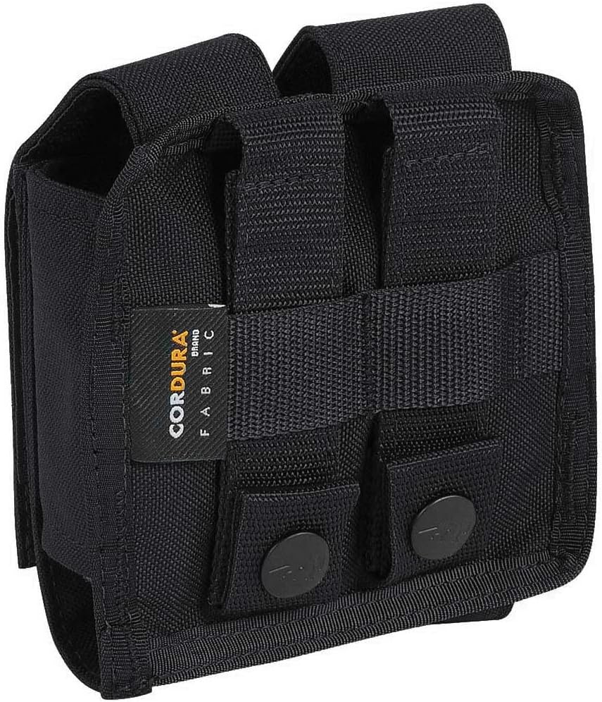 Tasmanian Tiger Mil Pouch 2 x 40 mm Schwarz, Schwarz