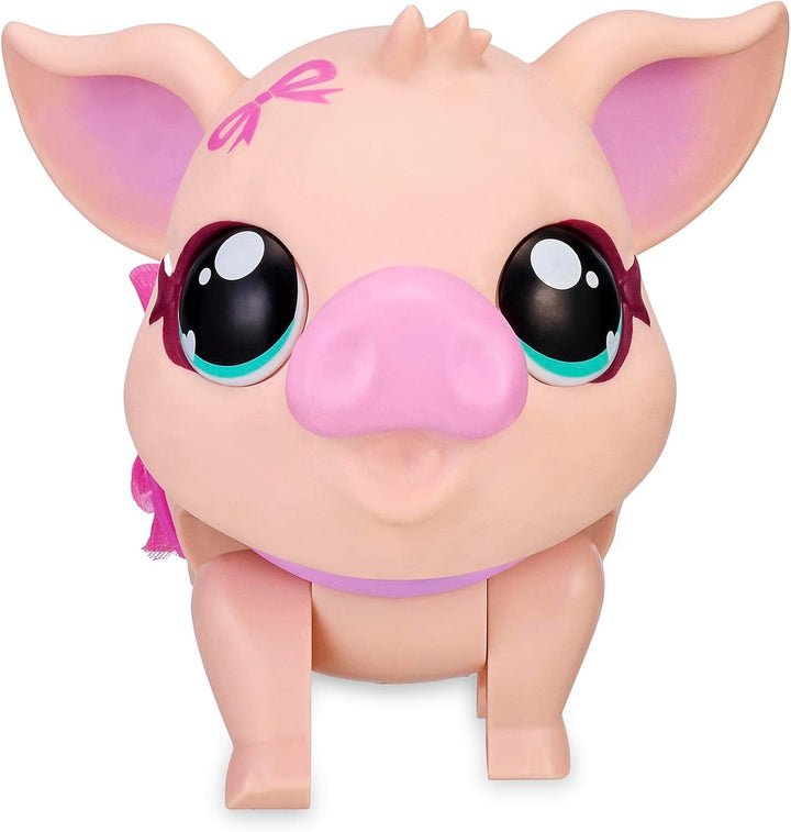 Little Live Pets - My Little Pig Pet Bella Spielzeug, Farbe Schwein (Famosa LPW01000) Schwein Bella,
