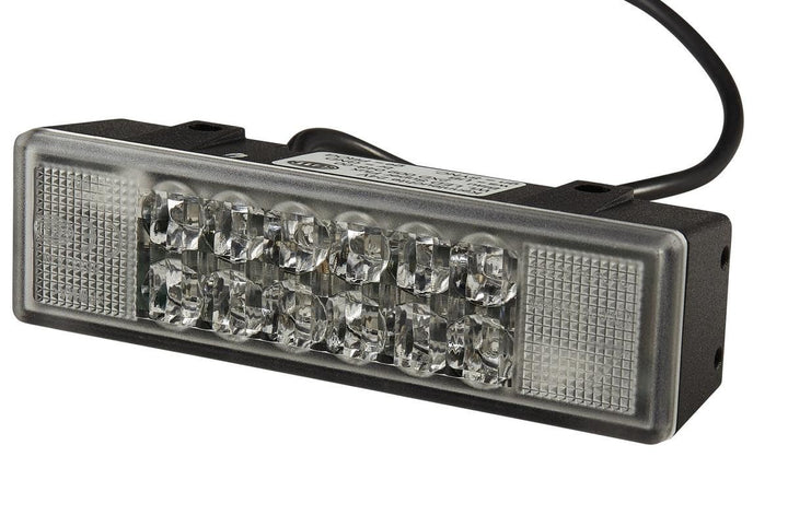 HELLA - LED-Blitz-Kennleuchte - WL-LED - 24V - blau - Einbau/Schraubanschluss - Kabel: 800mm - Steck