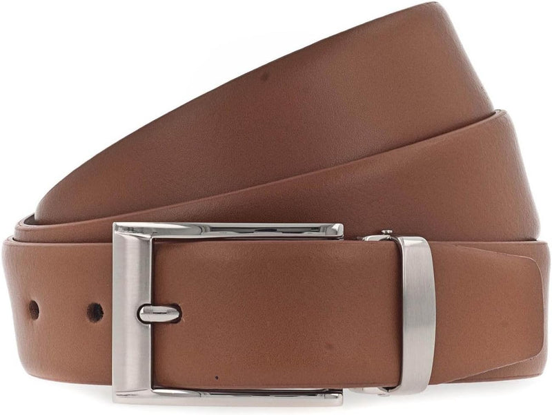 Vanzetti Dresscode: Business 35mm Cambered Belt W110 Cognac - kürzbar