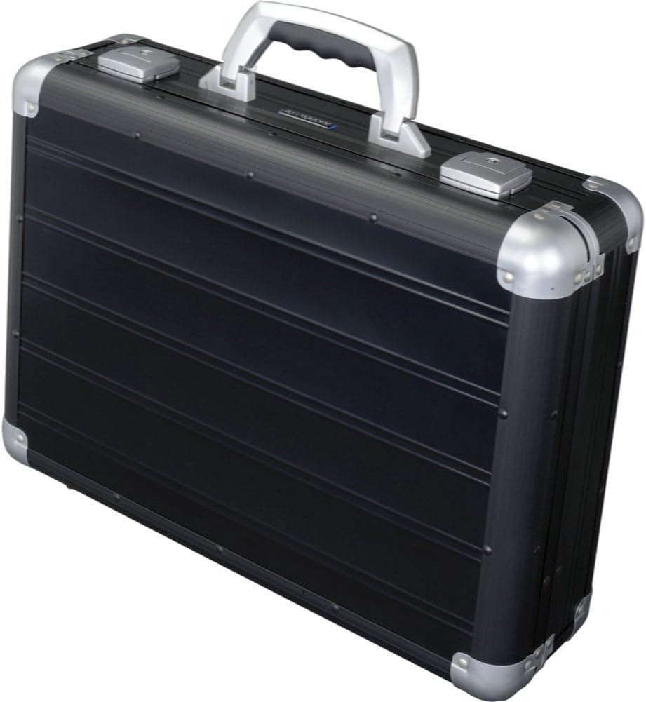 ALUMAXX 45164 Attaché Laptopkoffer Venture, Aktenkoffer aus Aluminium, Dokumentenkoffer Alu, Busines